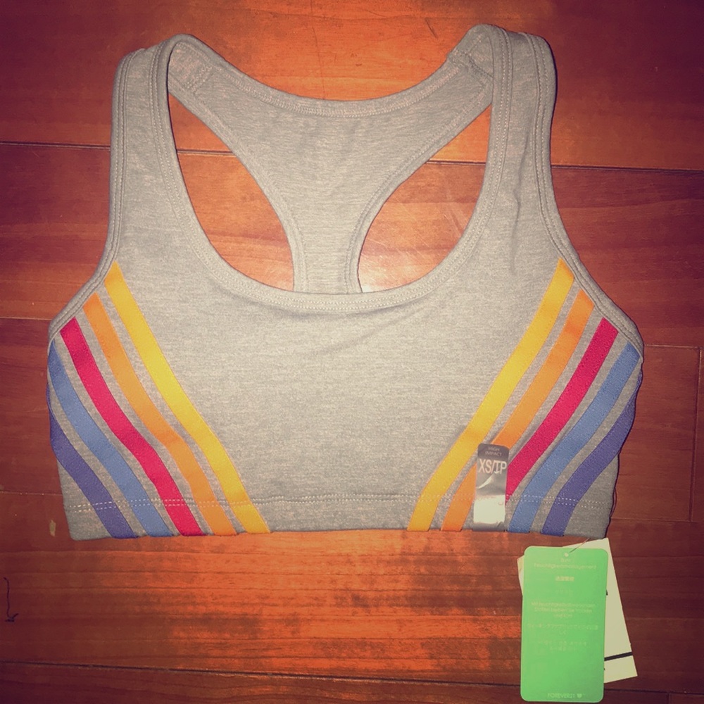 Rainbow Sports Bra
